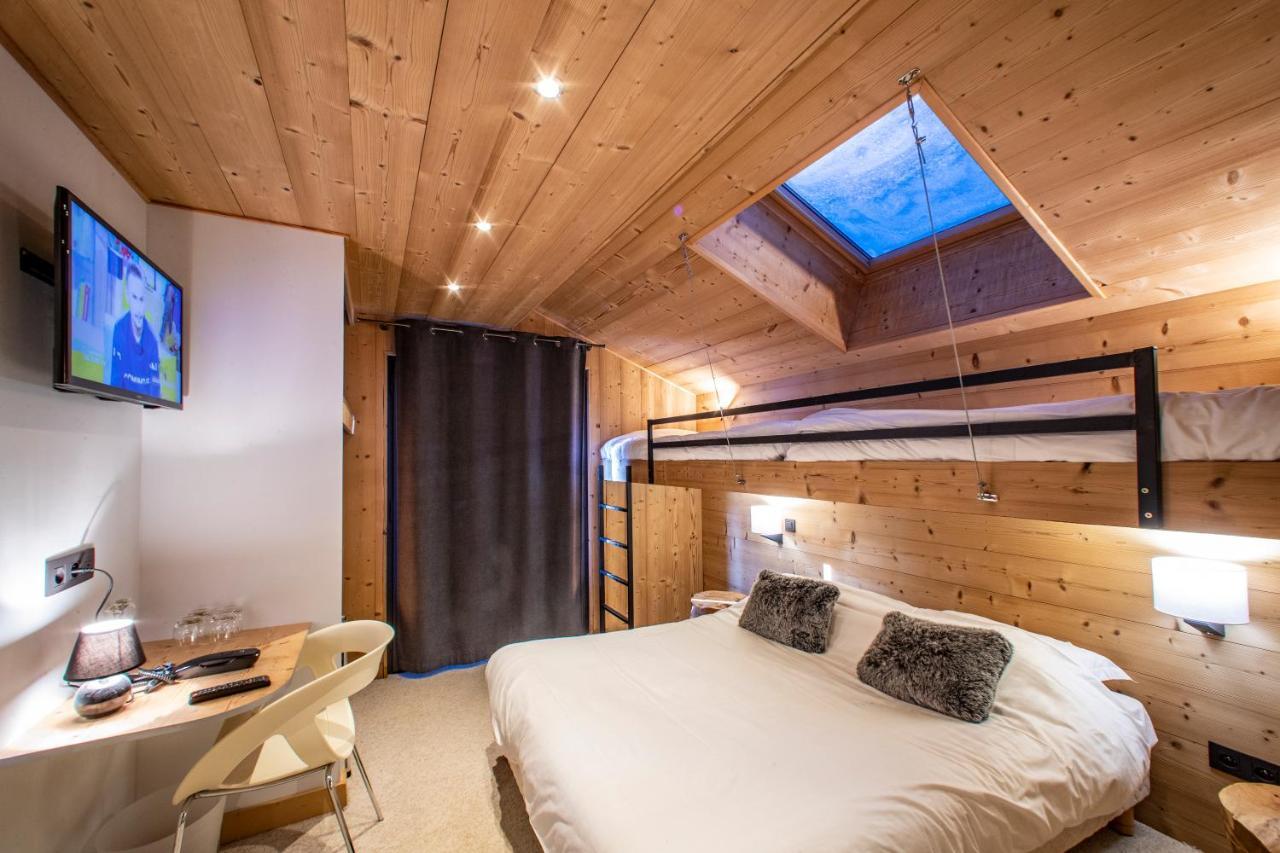 Chalet Les Rhodos Кордон Екстер'єр фото