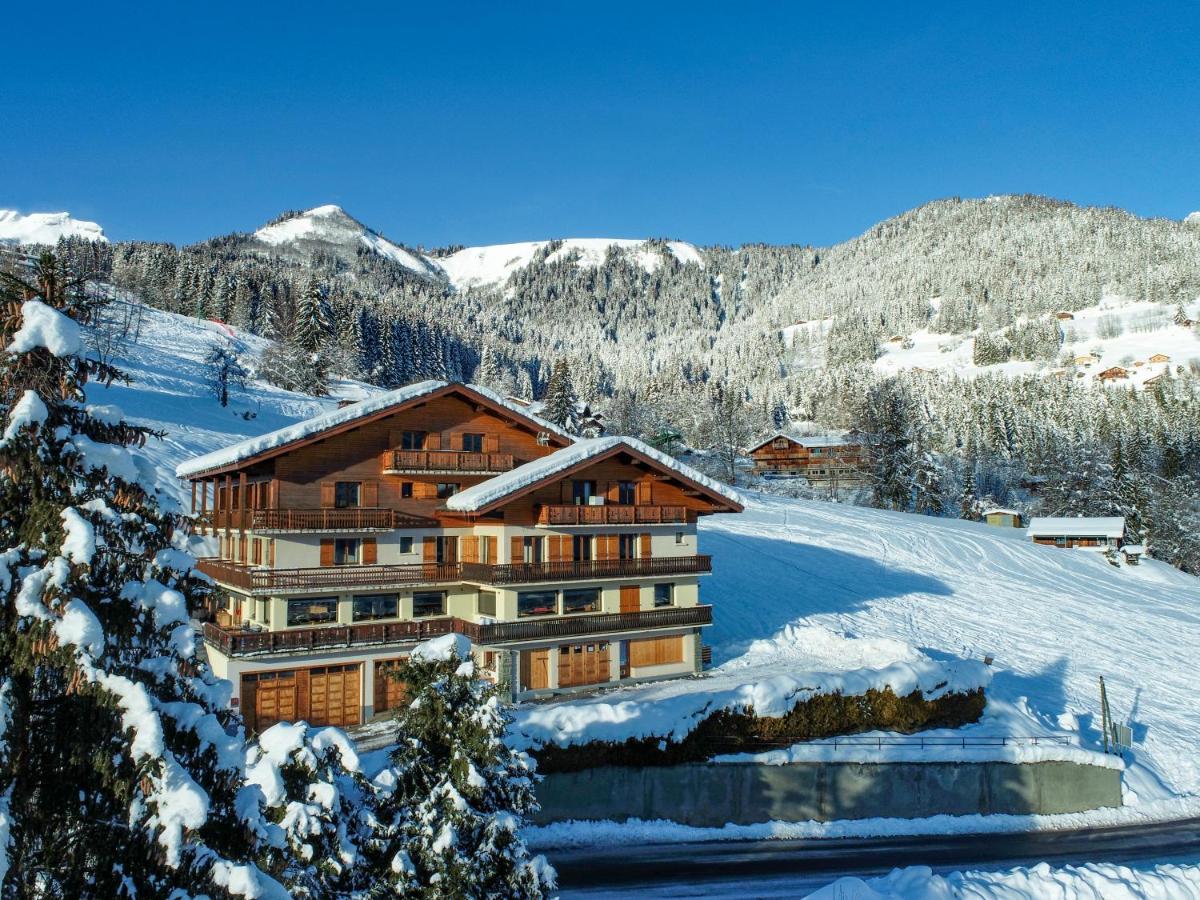 Chalet Les Rhodos Кордон Екстер'єр фото