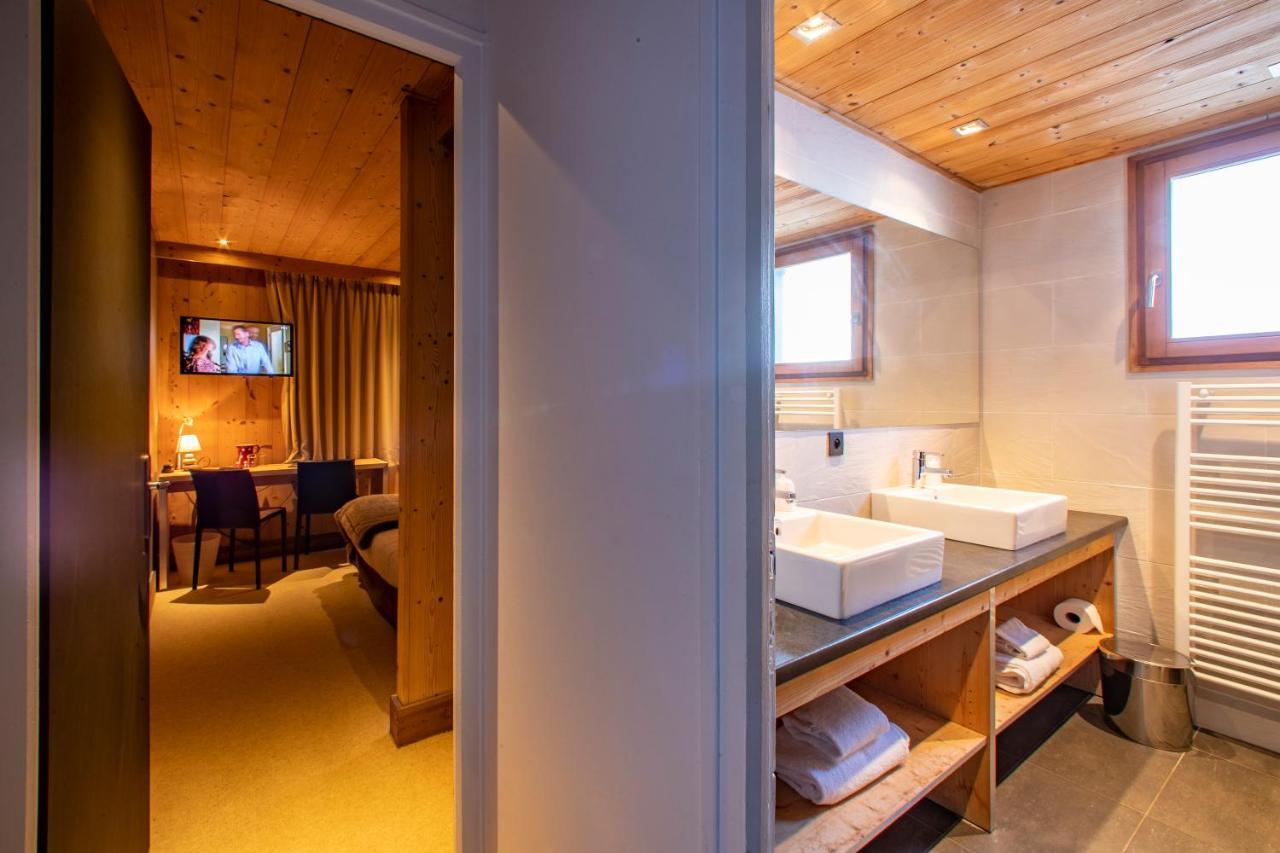 Chalet Les Rhodos Кордон Екстер'єр фото
