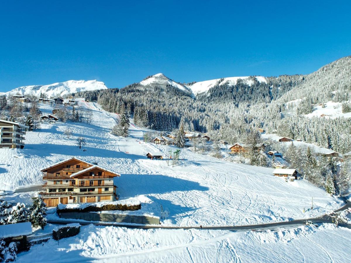 Chalet Les Rhodos Кордон Екстер'єр фото