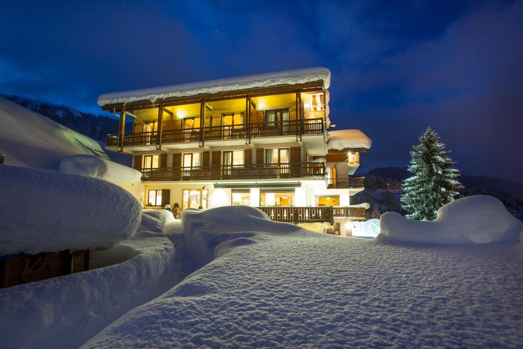Chalet Les Rhodos Кордон Екстер'єр фото