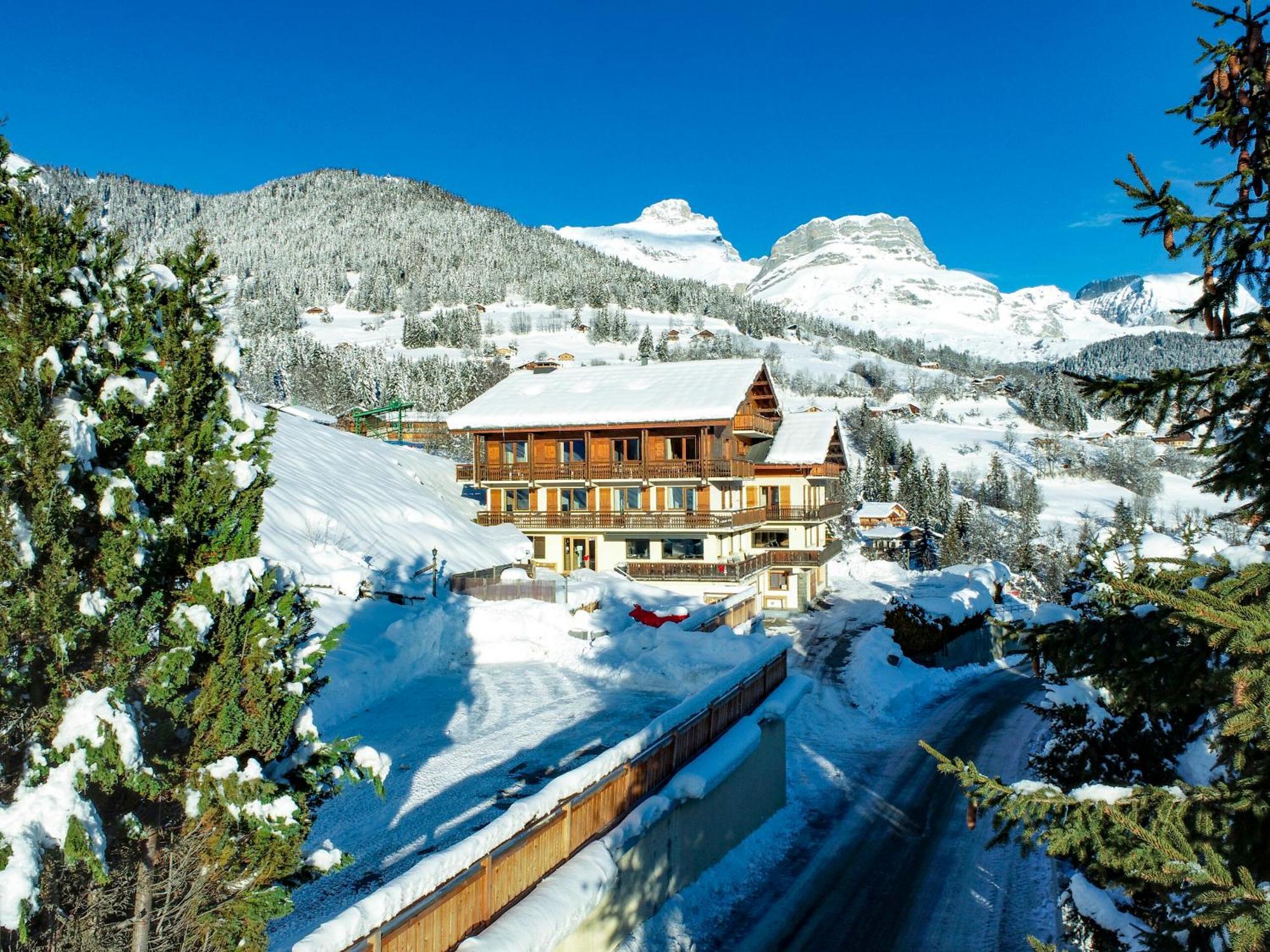 Chalet Les Rhodos Кордон Екстер'єр фото