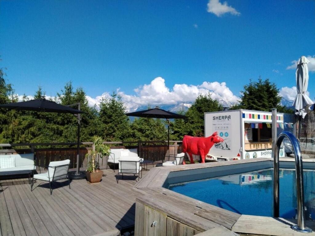 Chalet Les Rhodos Кордон Екстер'єр фото