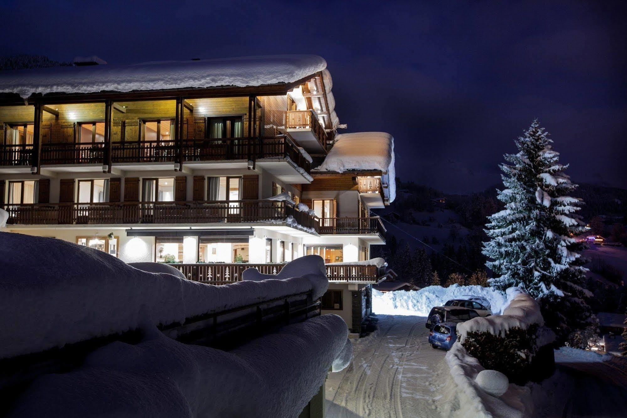Chalet Les Rhodos Кордон Екстер'єр фото
